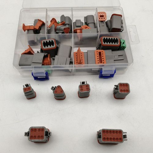 188pcs Deutsch DT Series Connector Assortment 2/3/4/6/8/12 pin 2 Pair each