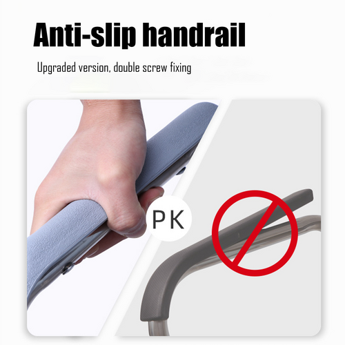 Upgrade Raised Toilet Seat 19.3-25.2 150kg Universal Toilet Riser for Elderly