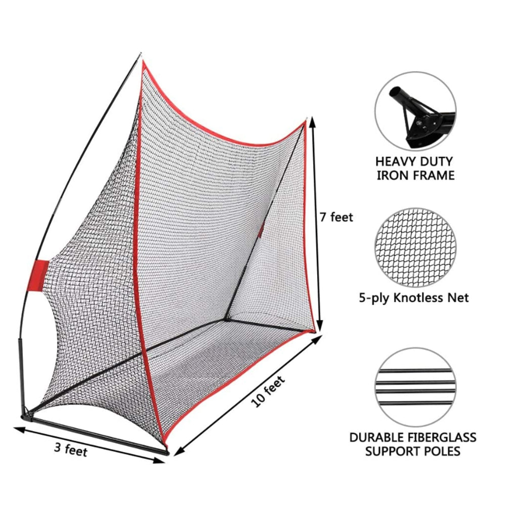 3M Huge Golf Practice Net Portable Hitting Swing Training Net Outdoor ? Bag