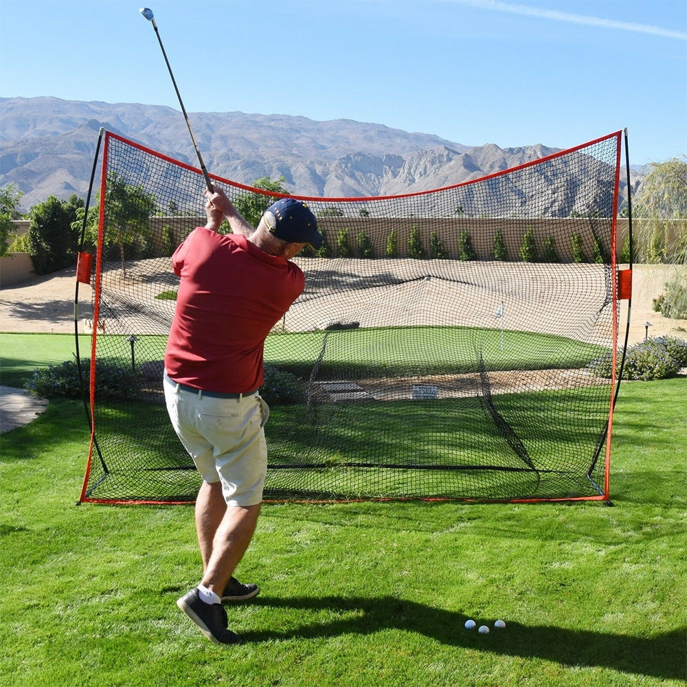 3M Huge Golf Practice Net Portable Hitting Swing Training Net Outdoor ? Bag