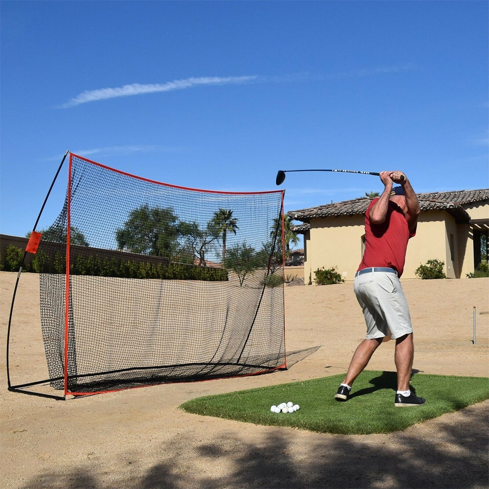 3M Huge Golf Practice Net Portable Hitting Swing Training Net Outdoor ? Bag