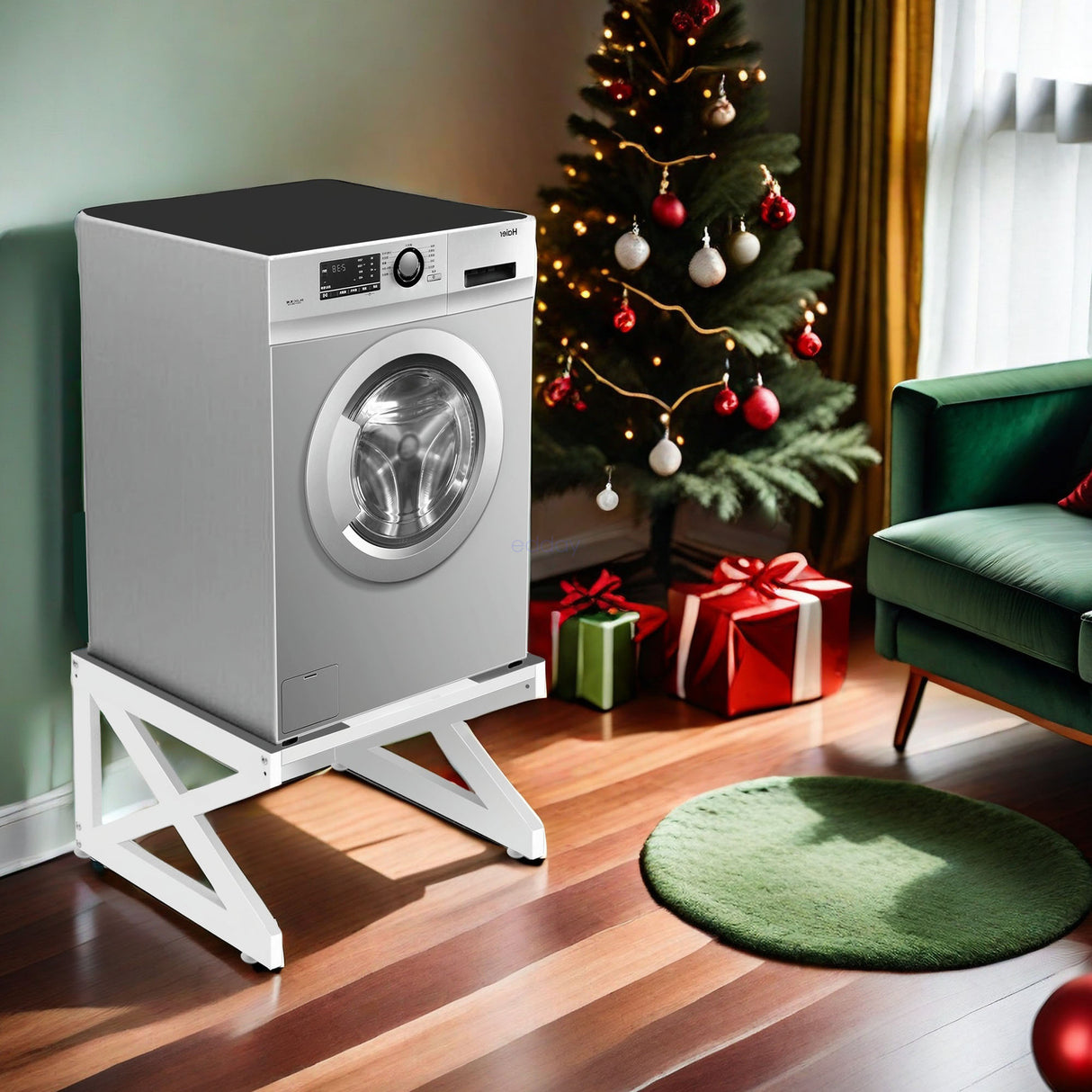 Washing Machine Pedestal Raiser Laundry Dryer Stand Base Holder 120kg Anti Slip