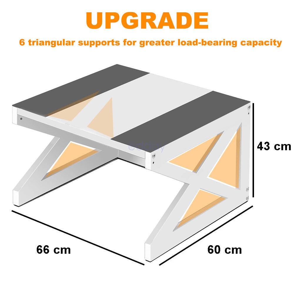 Washing Machine Pedestal Raiser Laundry Dryer Stand Base Holder 120kg Anti Slip