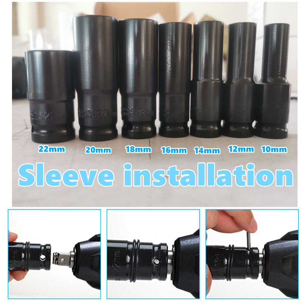 1/2 Cordless Impact Wrench Driver Brushless Rattle Gun For Makita 18V Battery