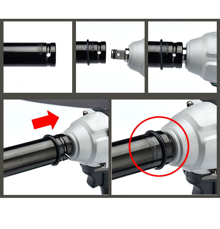 1/2 Cordless Impact Wrench Driver Brushless Rattle Gun For Makita 18V Battery