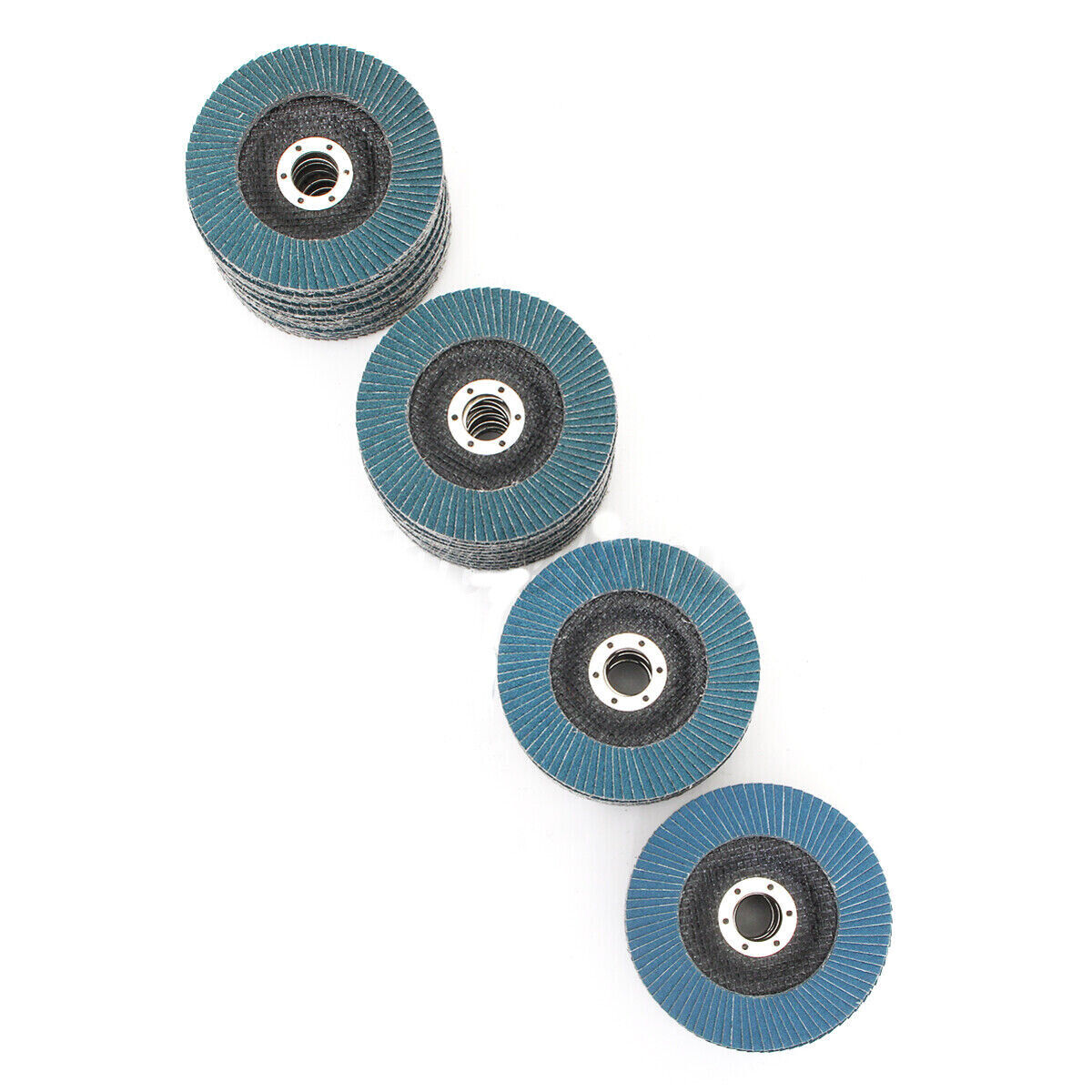 20PCS 5 125MM Angle Grinder Flap Sanding Disc 120 Grit Grinding Wheel