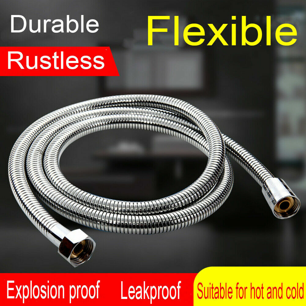 3m Shower Head Hose Stainless Steel Bathroom Flexible Tube Replacement Pipe AU