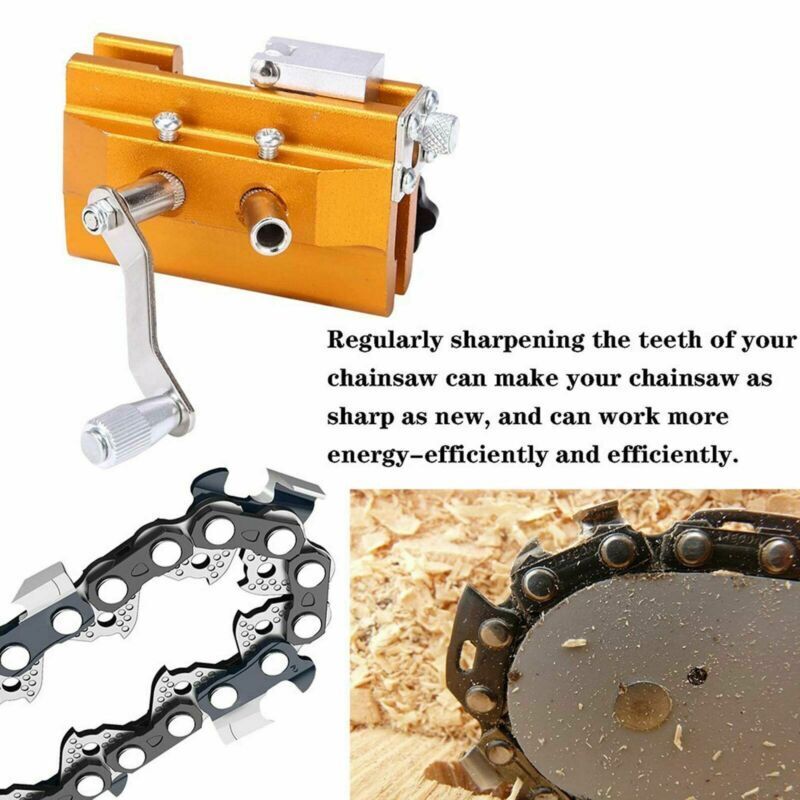 Easy Portable Chainsaw Sharpener Jigs Sharpening Tool Chain Saws Electric Saws
