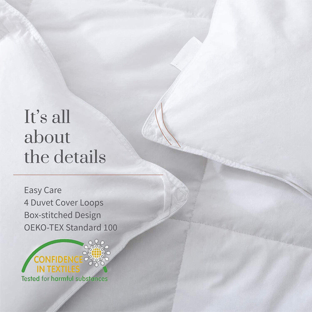 Goose Feather Down Quilt 700 GSM Duvet DoonasQueen:210x210cm