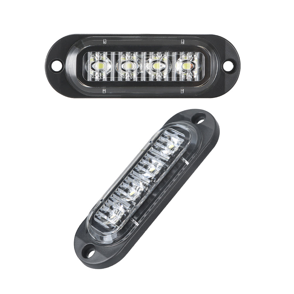 10x LED Clearance Lights Side Marker Lamp Red Amber Truck Trailer Caravan Lorry