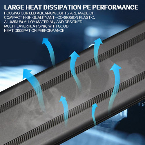 120 CM 150W 244LED Aquarium LED Lighting Marine Aqua Fish Tank Light NEW