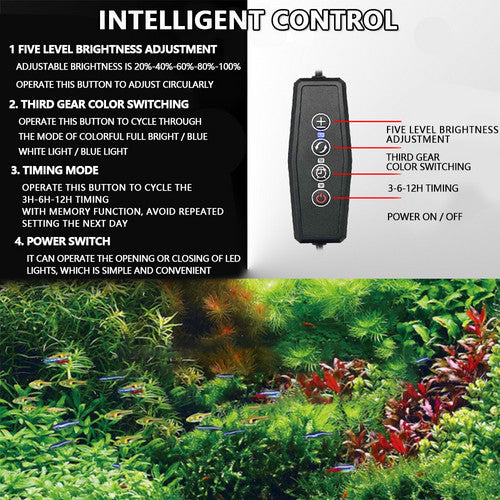 120 CM 150W 244LED Aquarium LED Lighting Marine Aqua Fish Tank Light NEW