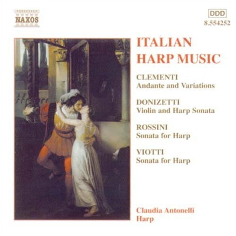 Italian Harp Music - Antonielli And Ambrosini Cd Album