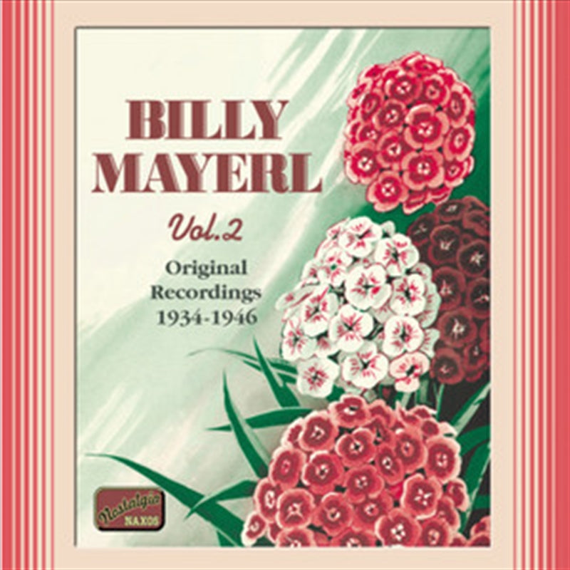 Billy Mayerl V2 - Mayerl, Billy Cd Album