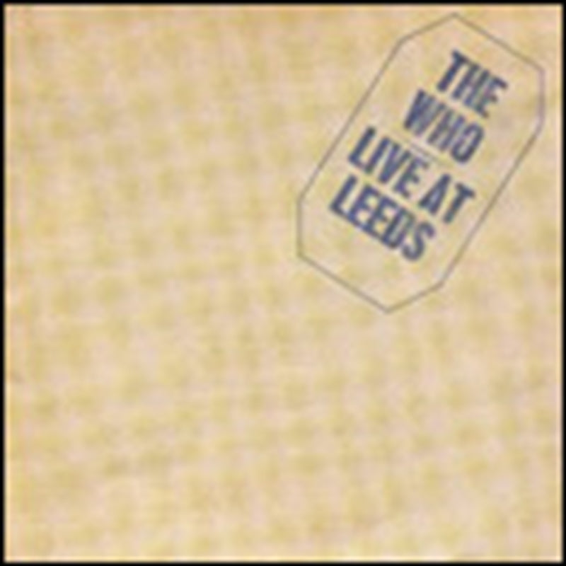 Live At Leeds: Rm - Who, The Cd Album