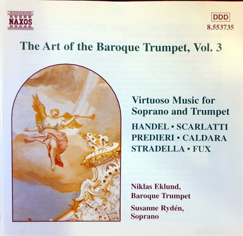 Va: Art Of Baroque Trpt Vol3 - Eklund Trpt Cd Album