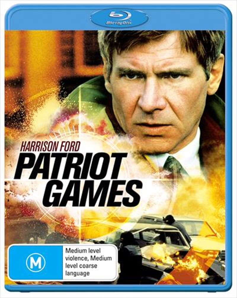Patriot Games Special Edition Blu-ray