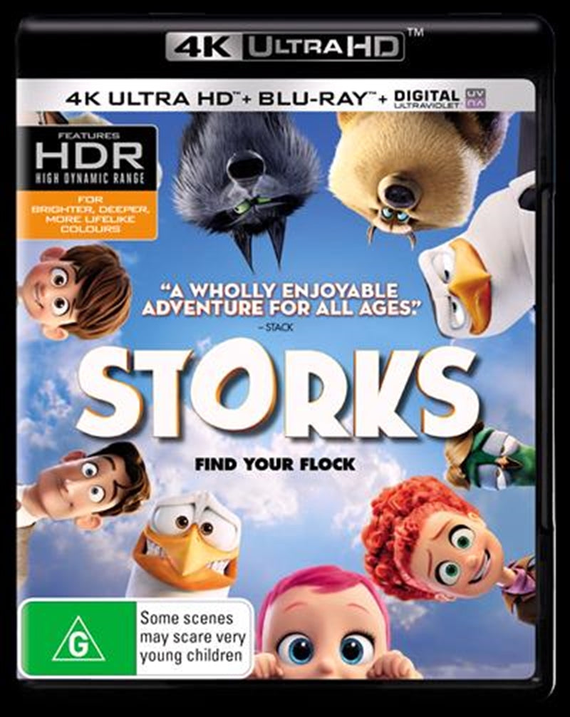 Storks: The Ultimate Delivery Adventure - Blu-ray + UHD + UV UHD