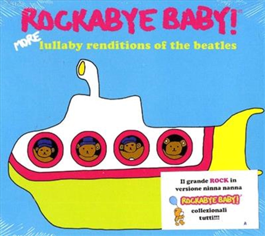 More Lullaby Renditions: Beatl - Rockabye Baby Cd Album