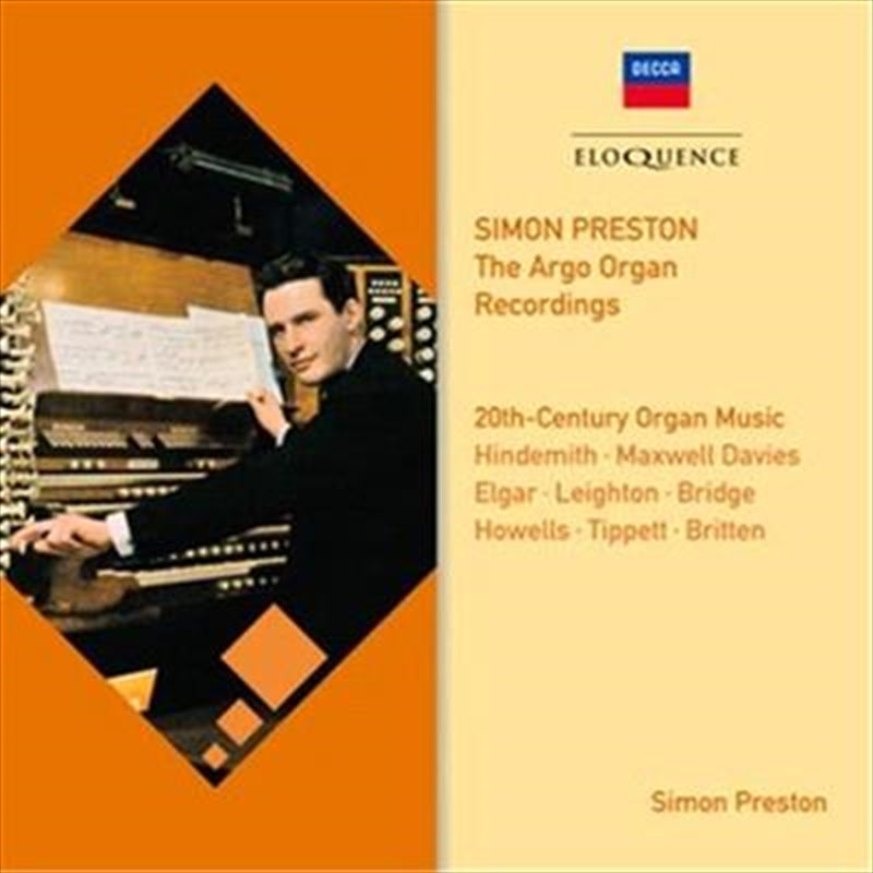 20Th Century Organ Music - Preston, Simon Cd Album