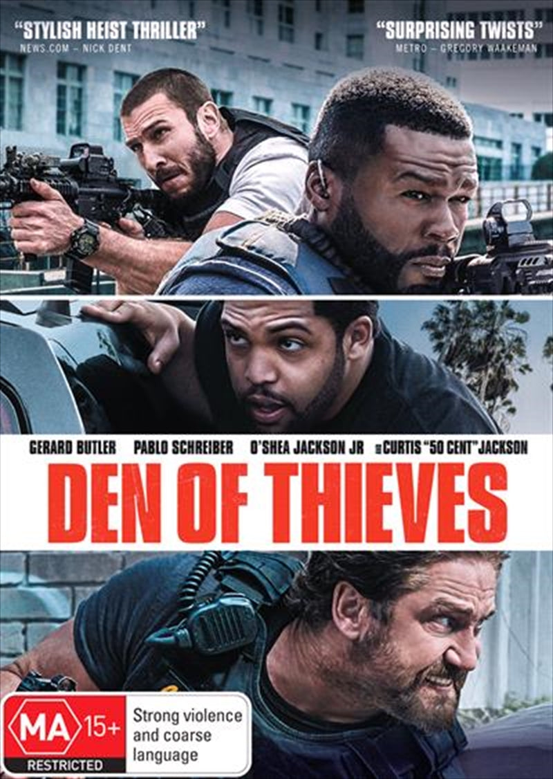 Heist in the City: Den of Thieves DVD