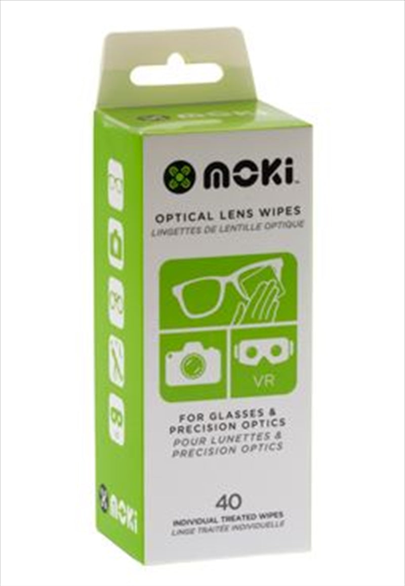 Moki Display Cleaning Wipes - 50 Count Pack