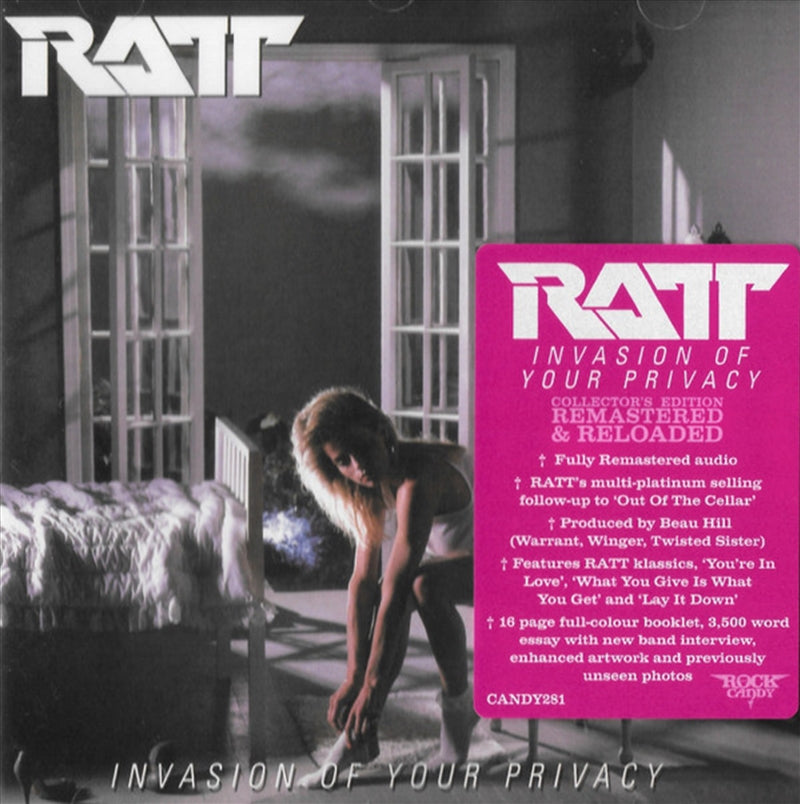 Invasion Of Your Privacy - Ratt Cd Album