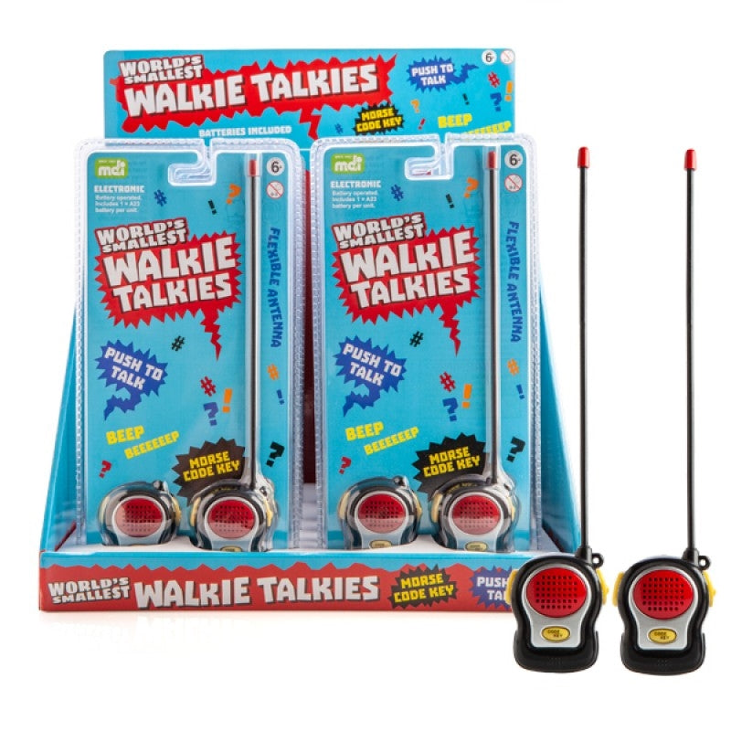 Miniature Spy Walkie Talkies