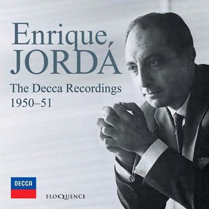 Decca Recordings 1950-51 - Jorda, Enrique Cd Album