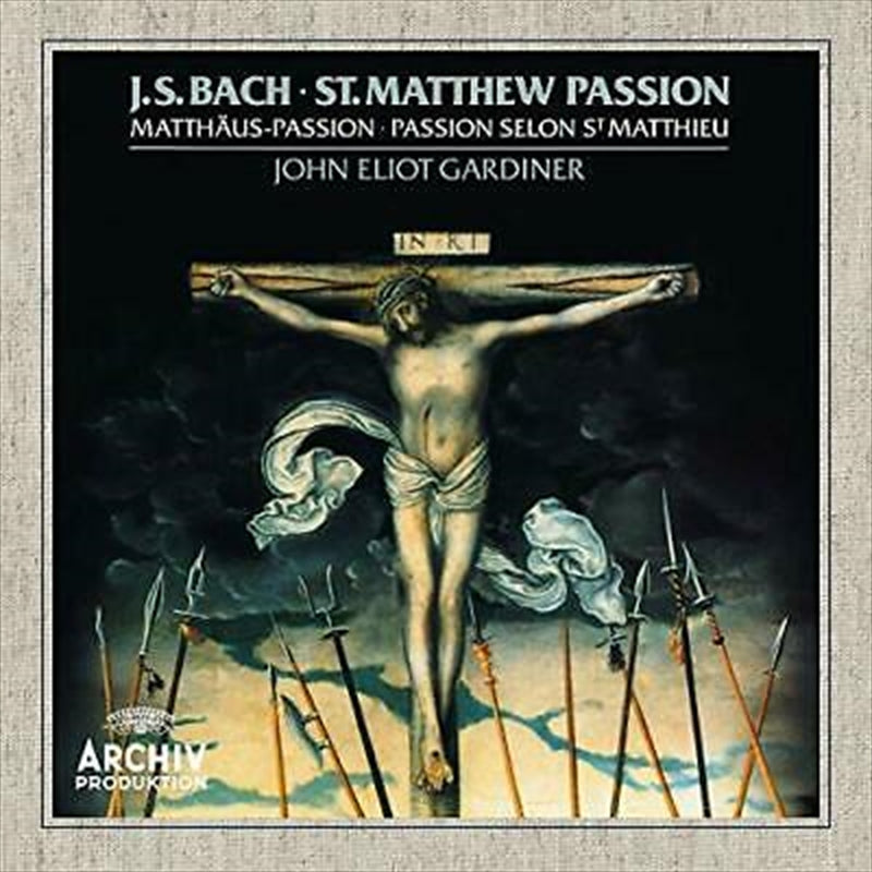 Bach: St Matthew Passion Bwv 2 - Monteverdi Choir: English Baroque S Cd Album