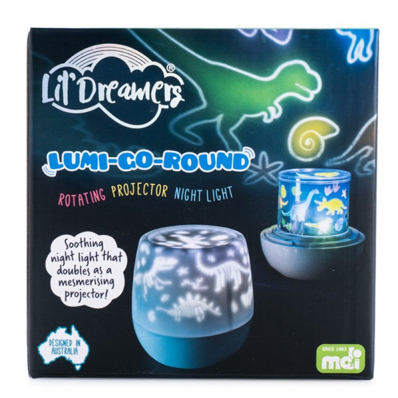 Dino Dreamscape Rotating Night Light Projector