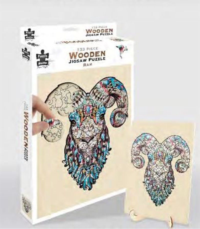 Ram's 133-Piece Wooden Jigsaw Puzzle