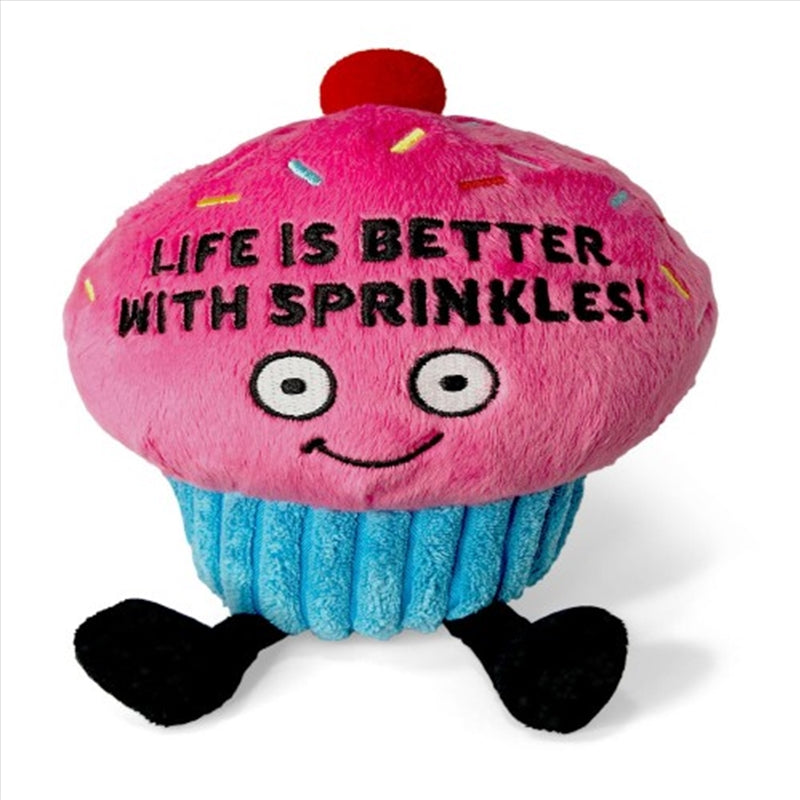Punchkins “Life is Better with Sprinkles!” Cupcake