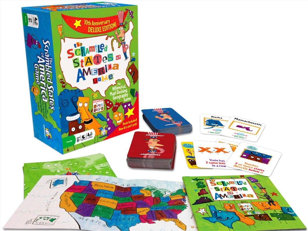 Scrambled States America Game