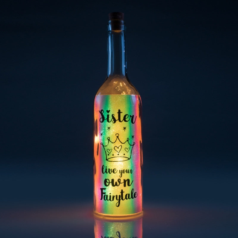 Wishlight Bottle Irid Sisters