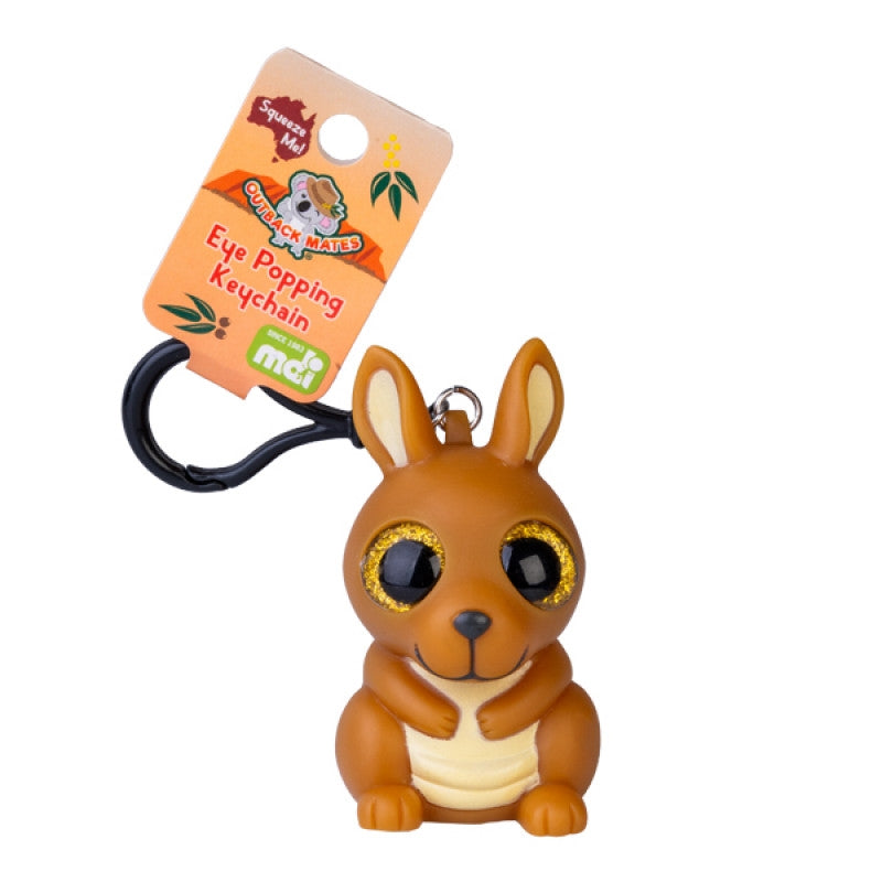 Eye Poppin Keychain Kangaroo