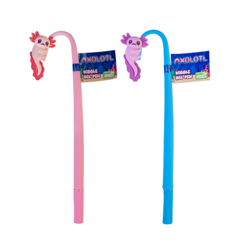 Wiggle Gel Pen Axolotl