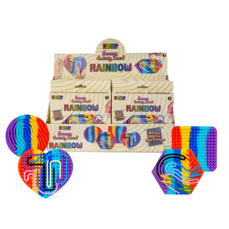 Sensory Activity Board Rainbow
