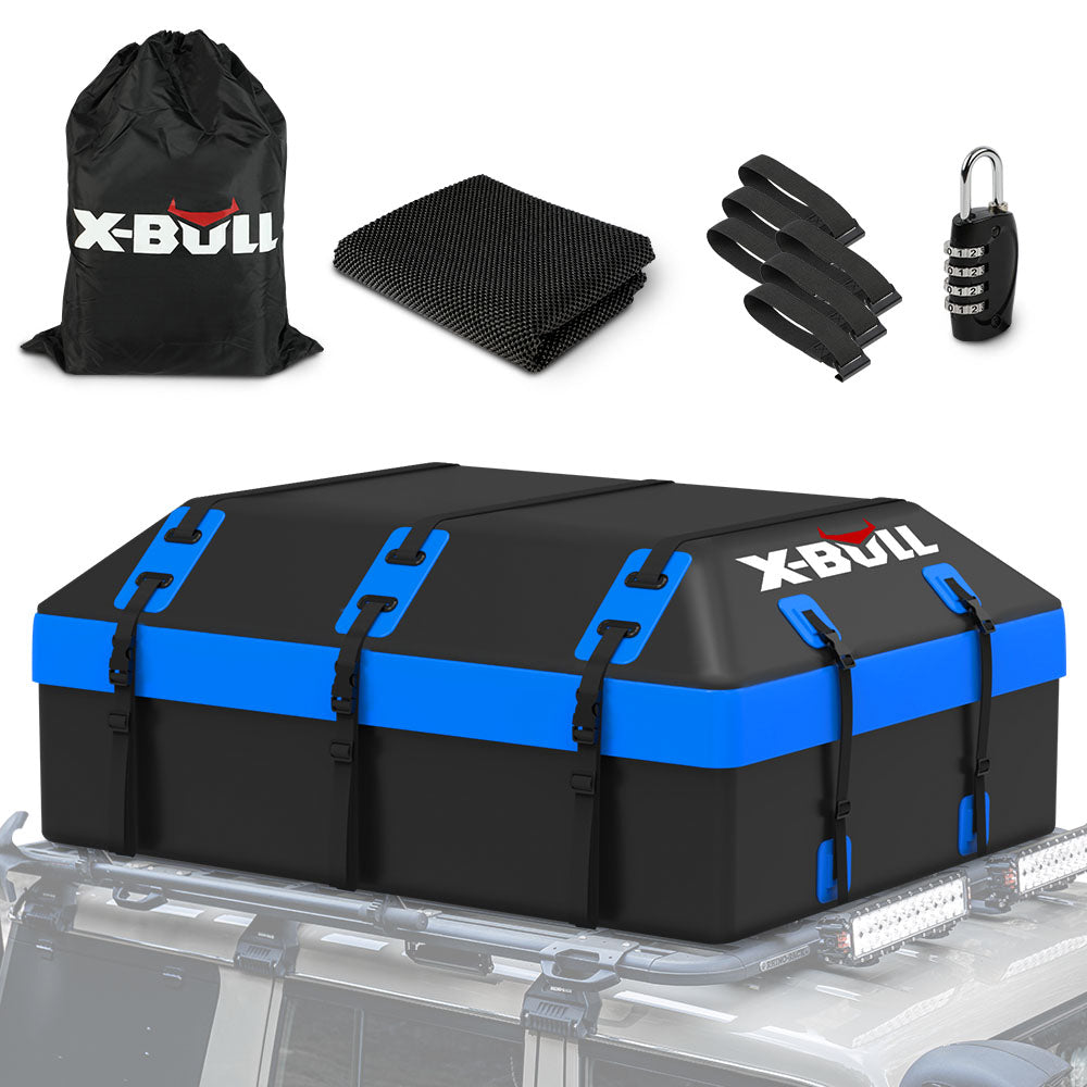 X-BULL Waterproof Rooftop Cargo Bag - 595L Heavy-Duty Carrier for All Vehicles