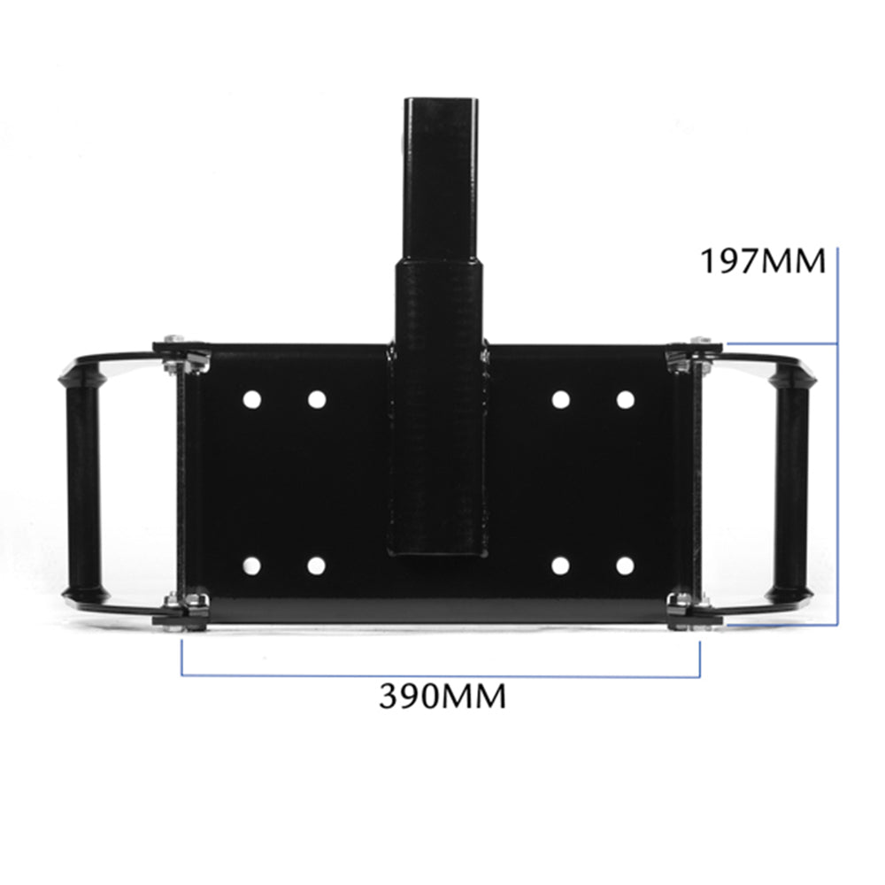 Universal Heavy-Duty Foldable Steel Winch Cradle Mount for 8000-14500LBS Trucks and Trailers