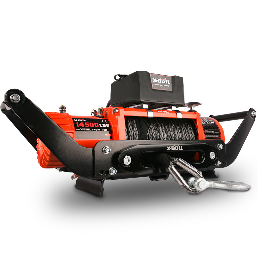 Universal Heavy-Duty Foldable Steel Winch Cradle Mount for 8000-14500LBS Trucks and Trailers