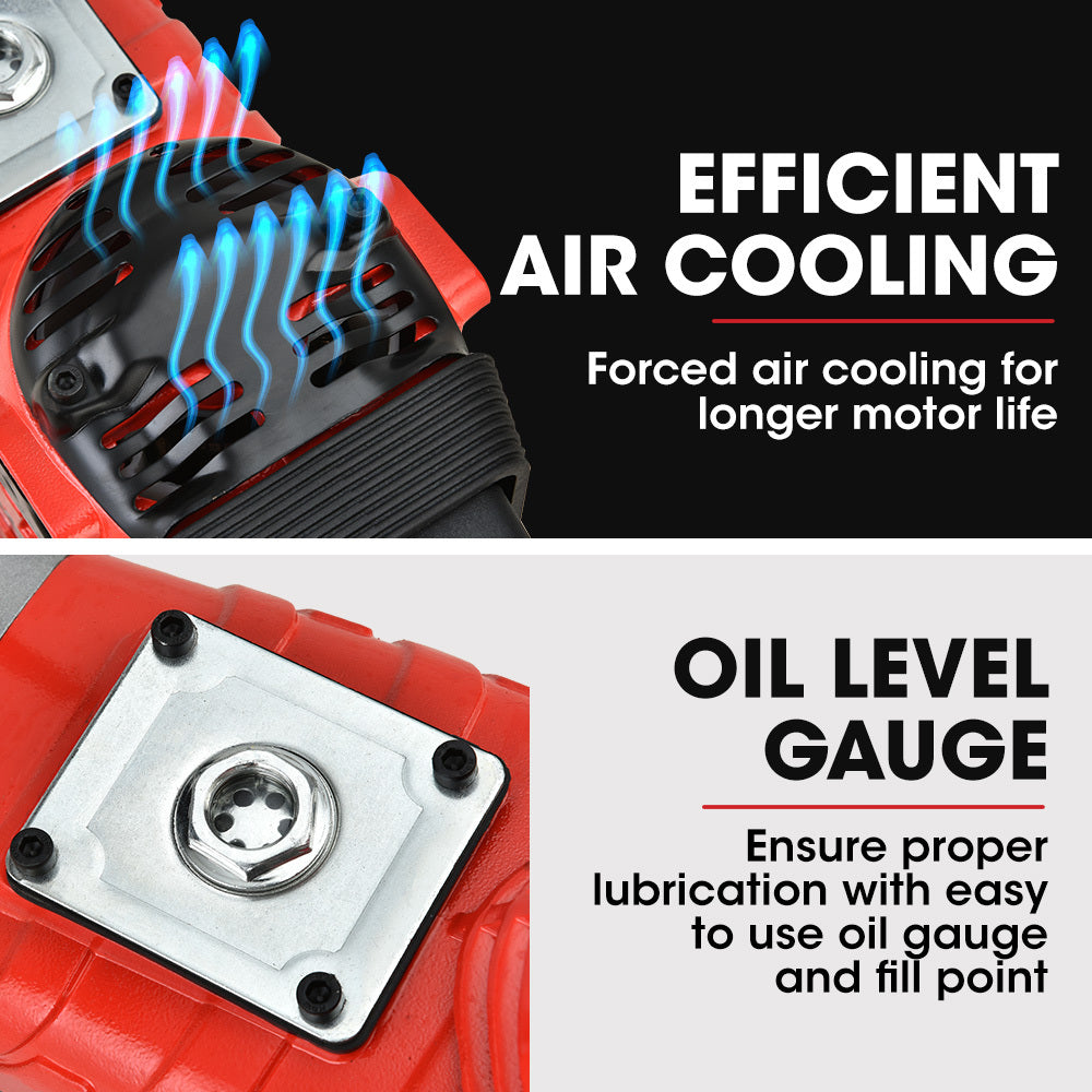 Baumr-AG 2400W Pro-Grade Electric Demolition Jackhammer, with 3 Bonus Chisels, Carry Case