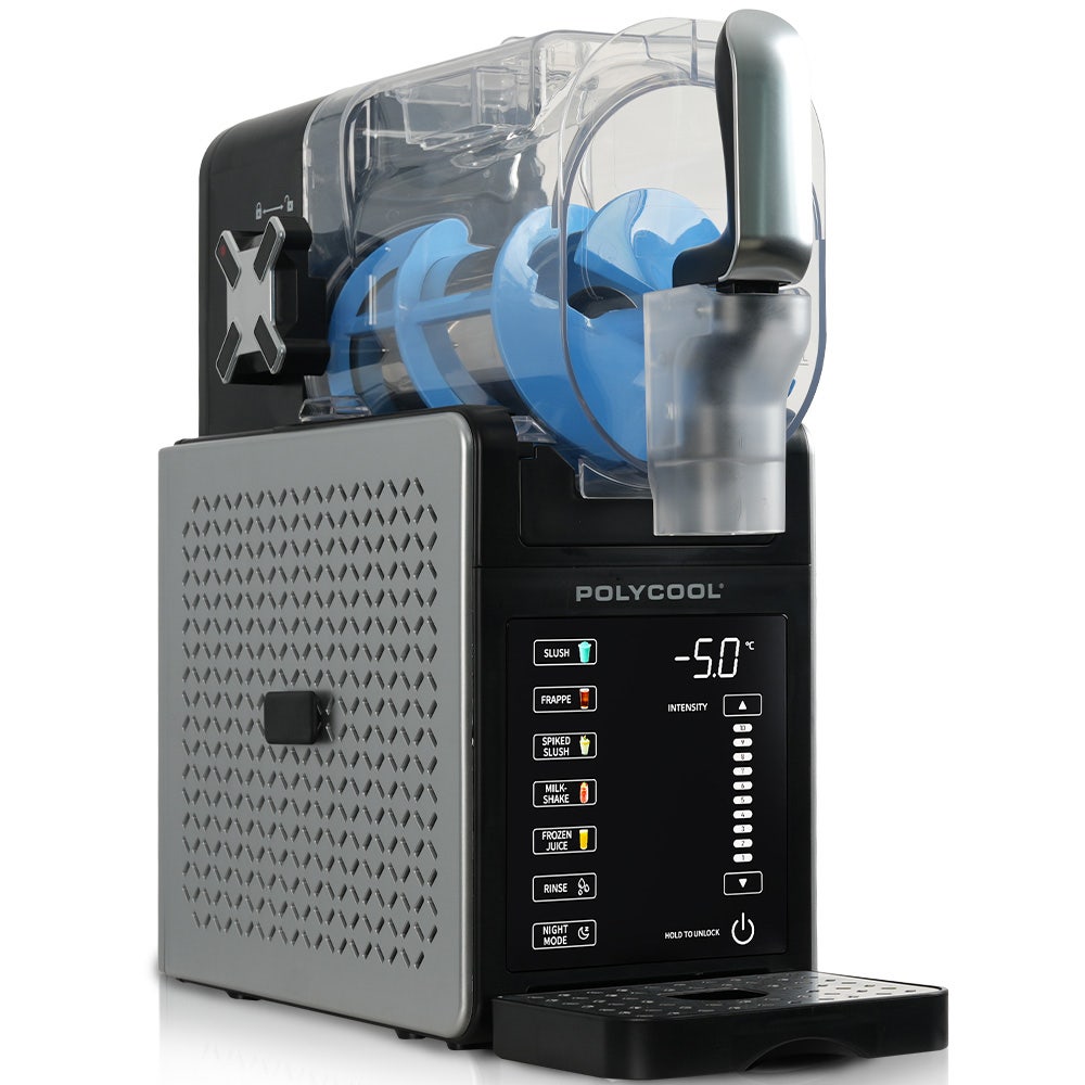 POLYCOOL 3L Slushie Frozen Drink Maker, Home Slush Machine, Fast Chilling, Easy Digital Controls