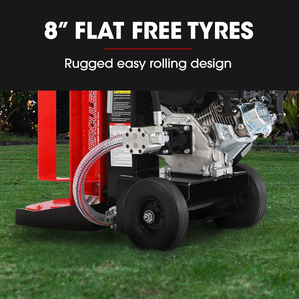 BAUMR-AG 20 Tonne Petrol Hydraulic Wood Log Splitter, Horizontal and Vertical Logsplitter - HPS500