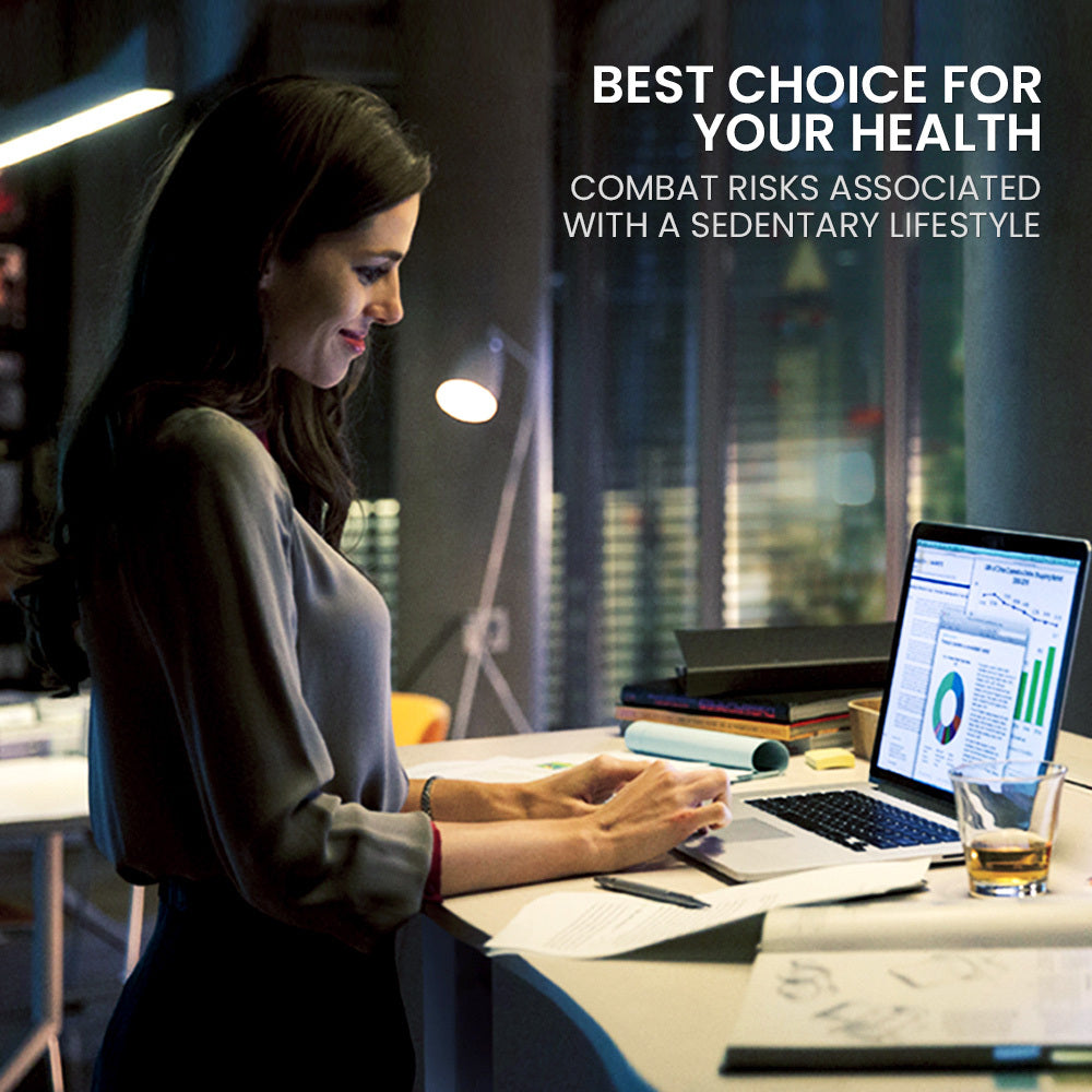 FORTIA Corner Standing Desk 1730W x 1730W x 750D 3 Motors 120kg Load Sit to Stand Up Electric Height Adjustable Black/Black Frame