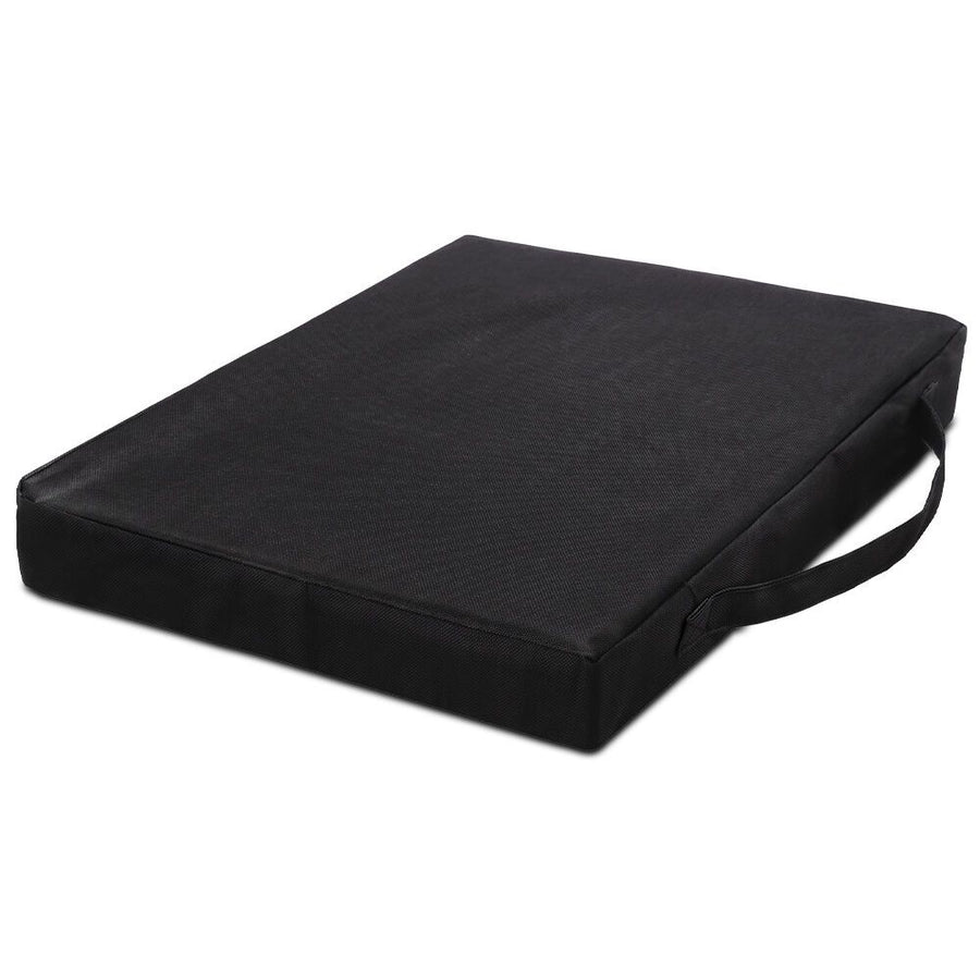 EQUIPMED Portable Padded Stadium Seat, Black