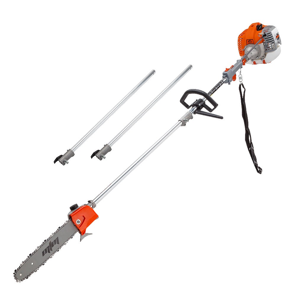 MTM 62CC Pole Chainsaw Saw Petrol Chain Tree Pruner Extended Extension Cutter
