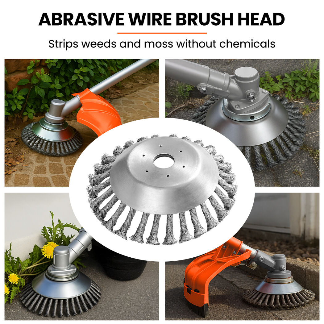 MTM 62cc 7in1 Brush Cutter Garden Multi-Tool , Pole Hedge & Line Trimmer, Bullhorn Handle, 12 Tree Trimming Pruning