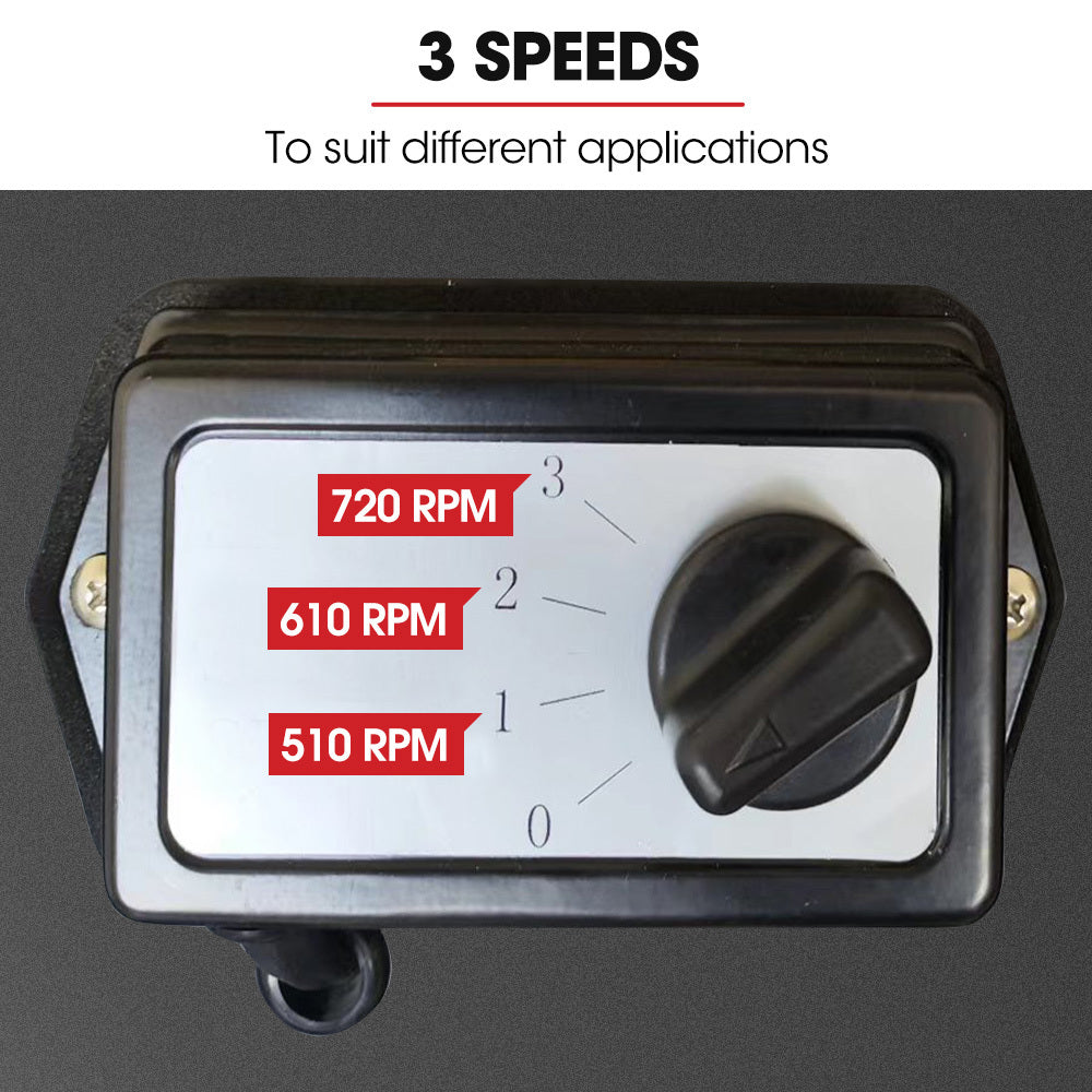 BAUMR-AG 36 914mm Industrial Mobile Floor Drum Fan, 290W Brushless Motor, Tilting, Large, Commercial, Heavy-duty Frame, EESS Certified