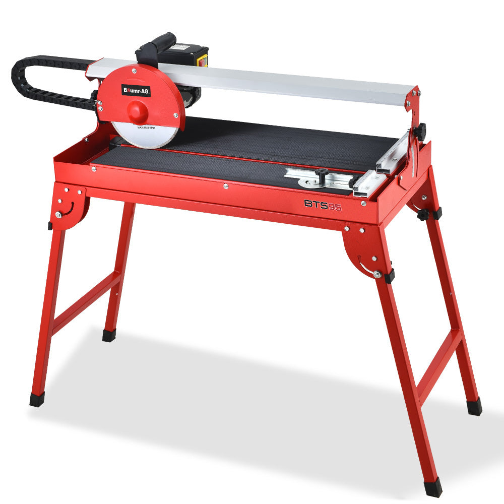 BAUMR-AG 800W Electric Tile Saw Cutter with 200mm (8) Blade, 620mm Cutting Length